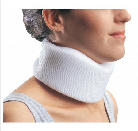 Collar Cervical ProCare® Universal Contoured / Medium Density Adult One Size Fits Most One-Piece 3 Inch Height 24 Inch Length 10-1/2 to 24 Inch Neck Circumference by DJO  ID 79-83500